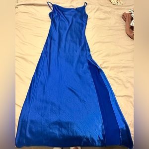 Miss Lola Blue Dress size small